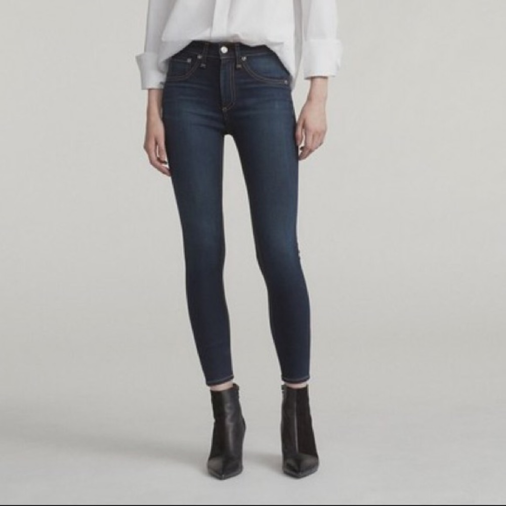 Rag and Bone dark wash skinny jeans size 28